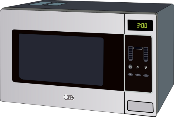 Mapping the Electromagnetic Field in Front of a Microwave Oven